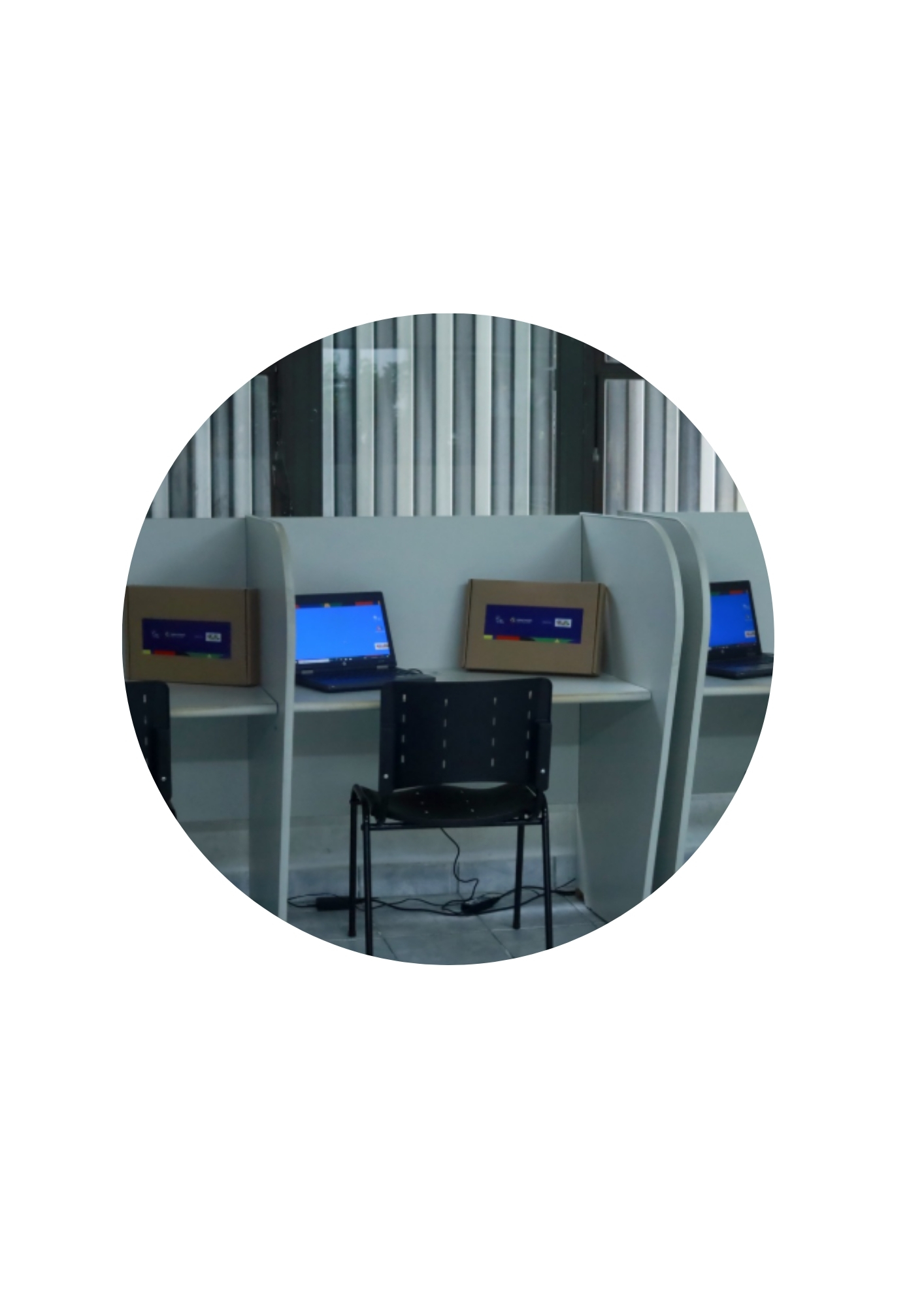 Ponto de Inclusão Digital instalado na Biblioteca da UFAL